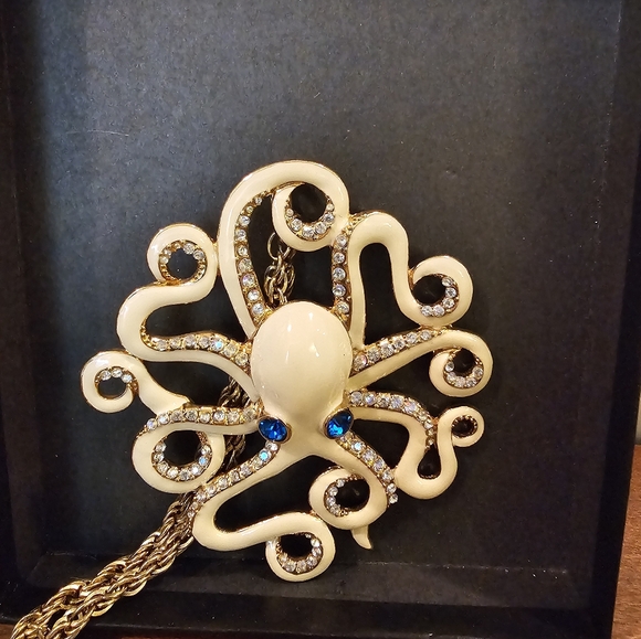 Betsey johnson large octopus necklace - Picture 5 of 6